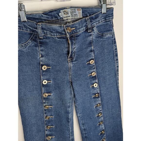 RH jeans Wmns Rare style Made in brazil Size8 Low front rise See measurements - Picture 6 of 12